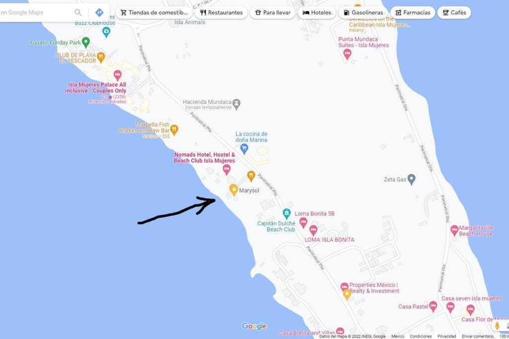 Marysol Beachfront Next To Nomads D2